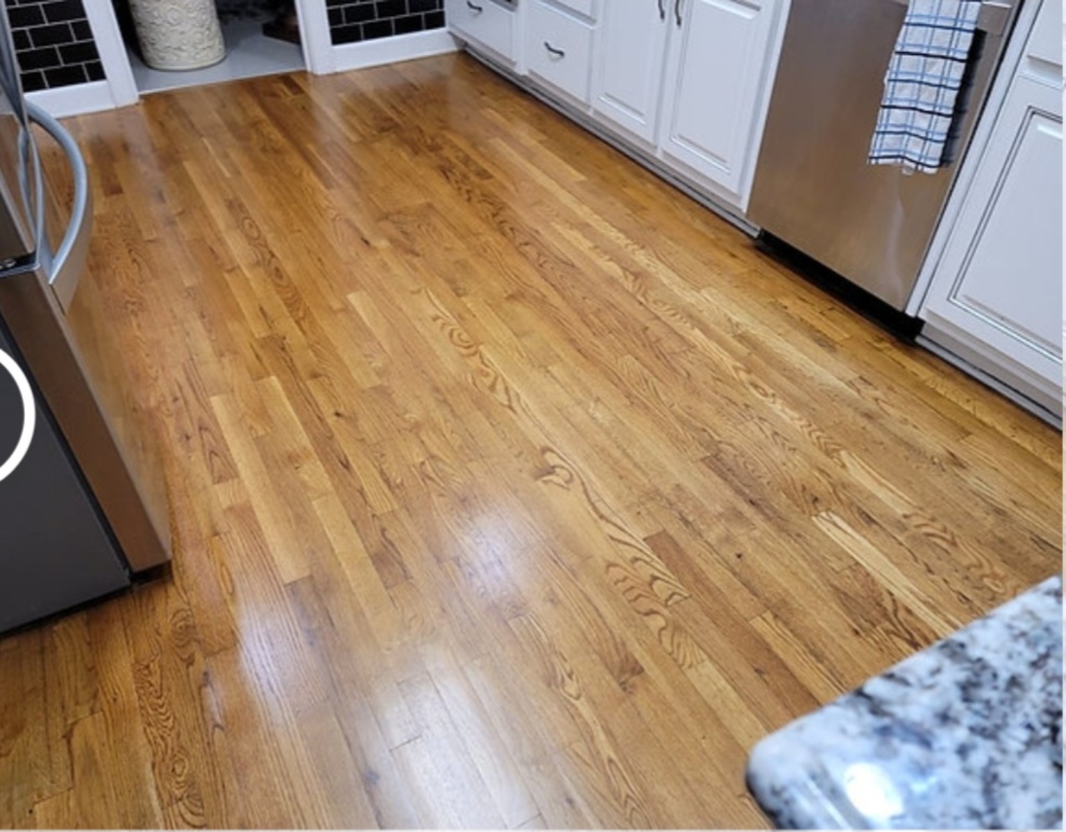 After — Kitchen floor restoration