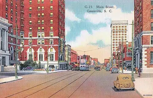 Greenville, NC - Main street 1936